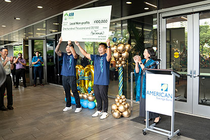 ASB Celebrates 100 Years of Serving Hawaii with $100,000 Donation to Local Nonprofits