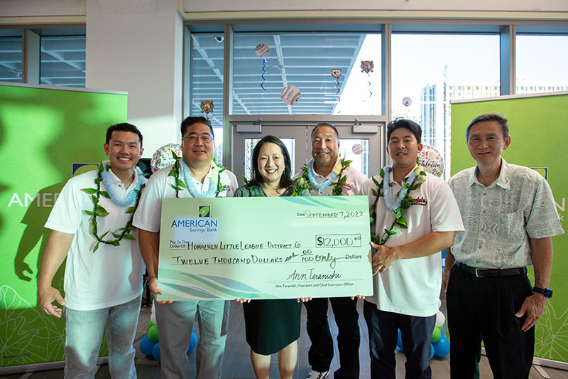 ASB donates $12,000 to Honolulu Little League