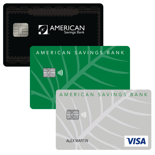 VISA Max Cash Preferred and Everyday Rewards+ Card